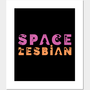 Space Lesbian Posters and Art